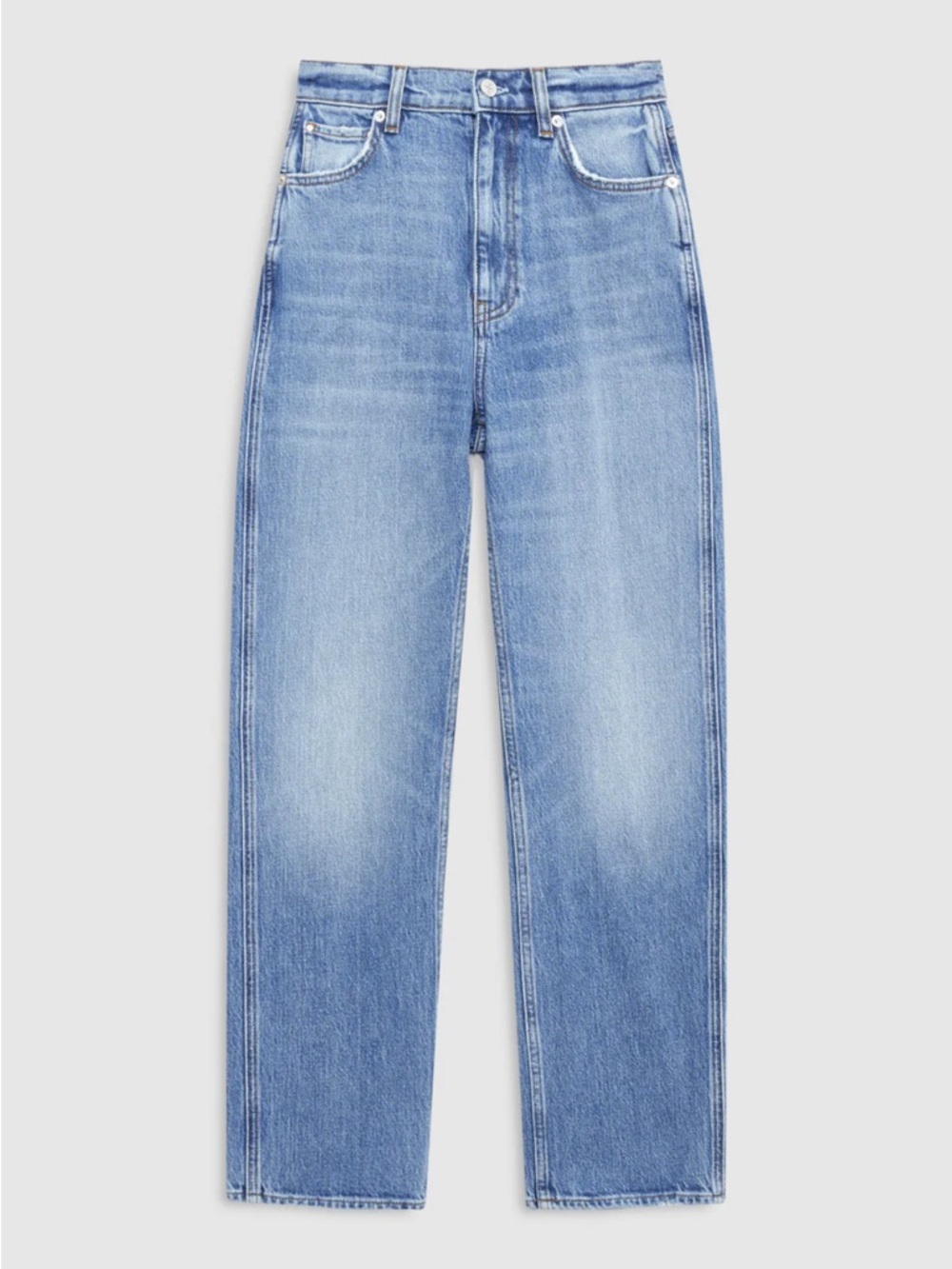 ANINE BING Jane Skinny/Slim Jeans in Cascade Blue – Size 30 - Picture 14 of 14